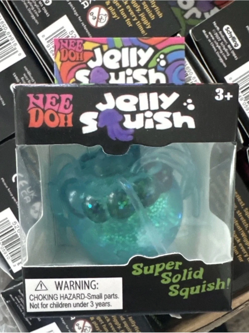Jelly Squish Unbrand  Pink and Blue 100 piece Bulk Home squishy stress relief